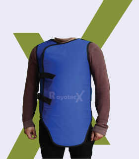 Delantal plomado extensión gónadas protección total