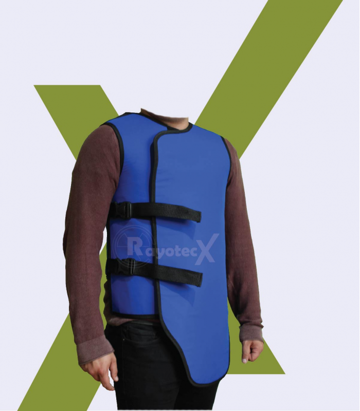 Delantal plomado extensión gónadas protección total