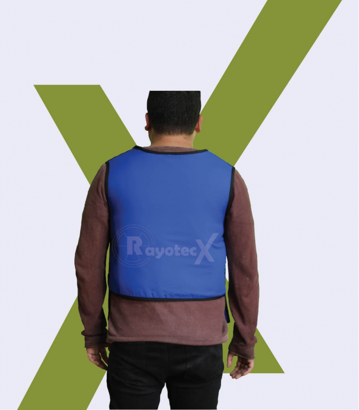 Delantal plomado extensión gónadas protección total