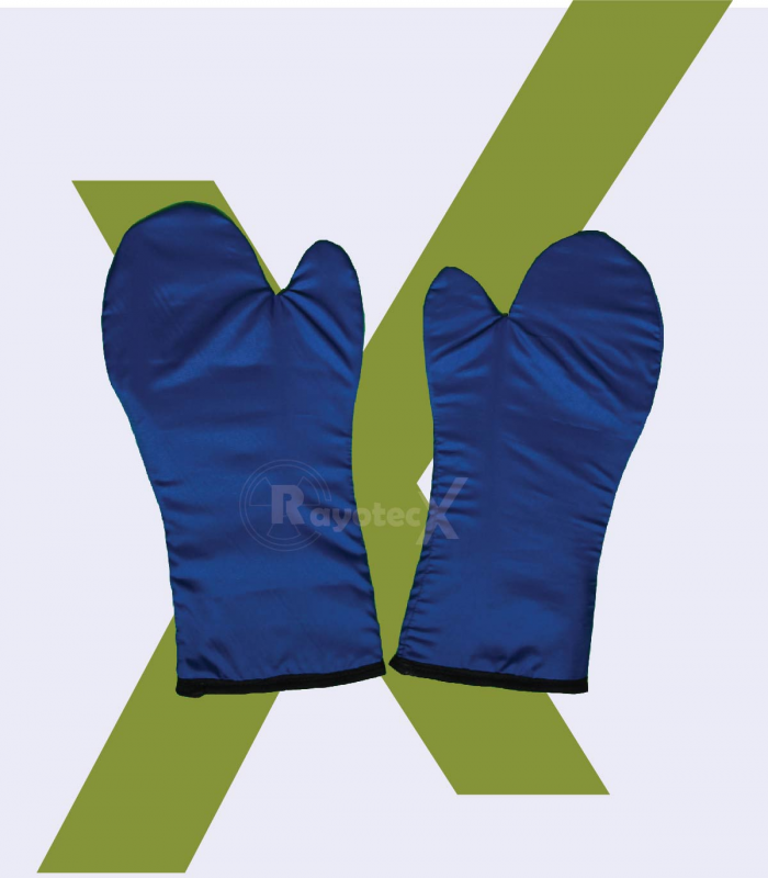 Guantes Plomados Tipo Mitón
