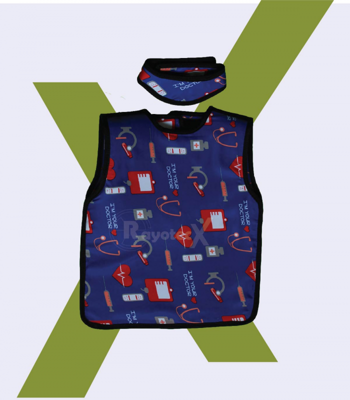 Delantal Plomado Infantil