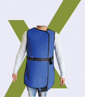 Delantal plomado tipo bata (0.90)